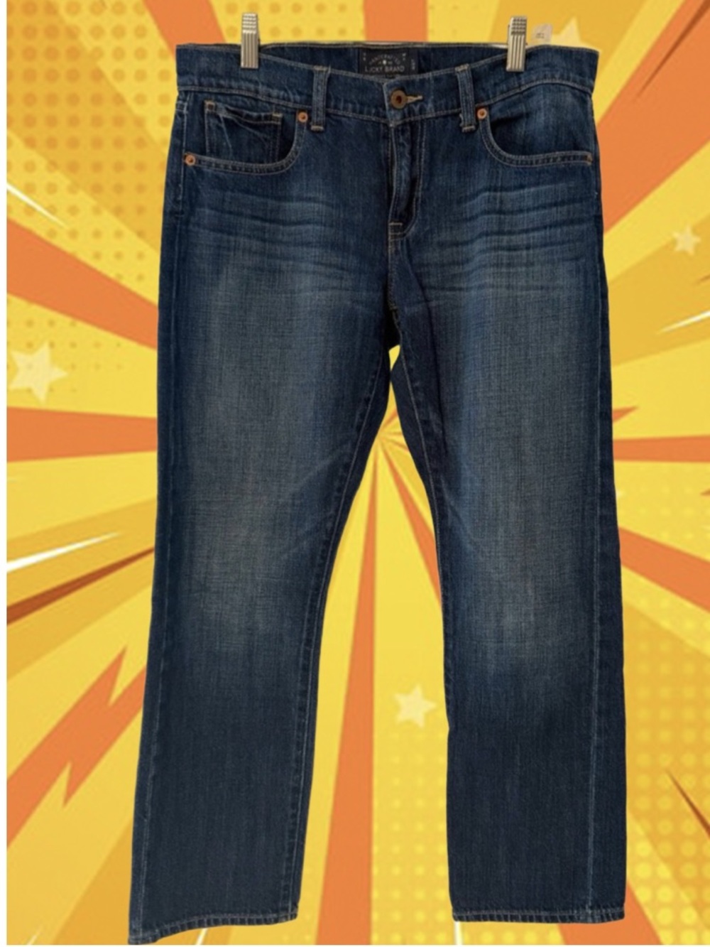 Lucky Brand sienna weekend crop Blue Jeans